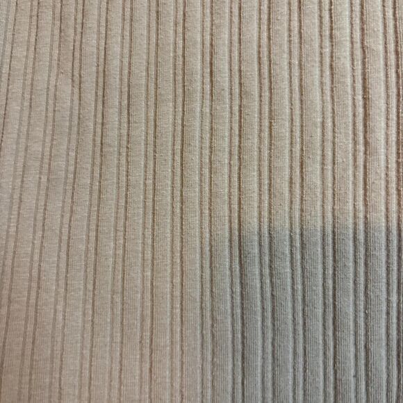 Bozzolo Medium Ribbed Brown Short Sleeve Crop Top Stretchy - Picture 4 of 4